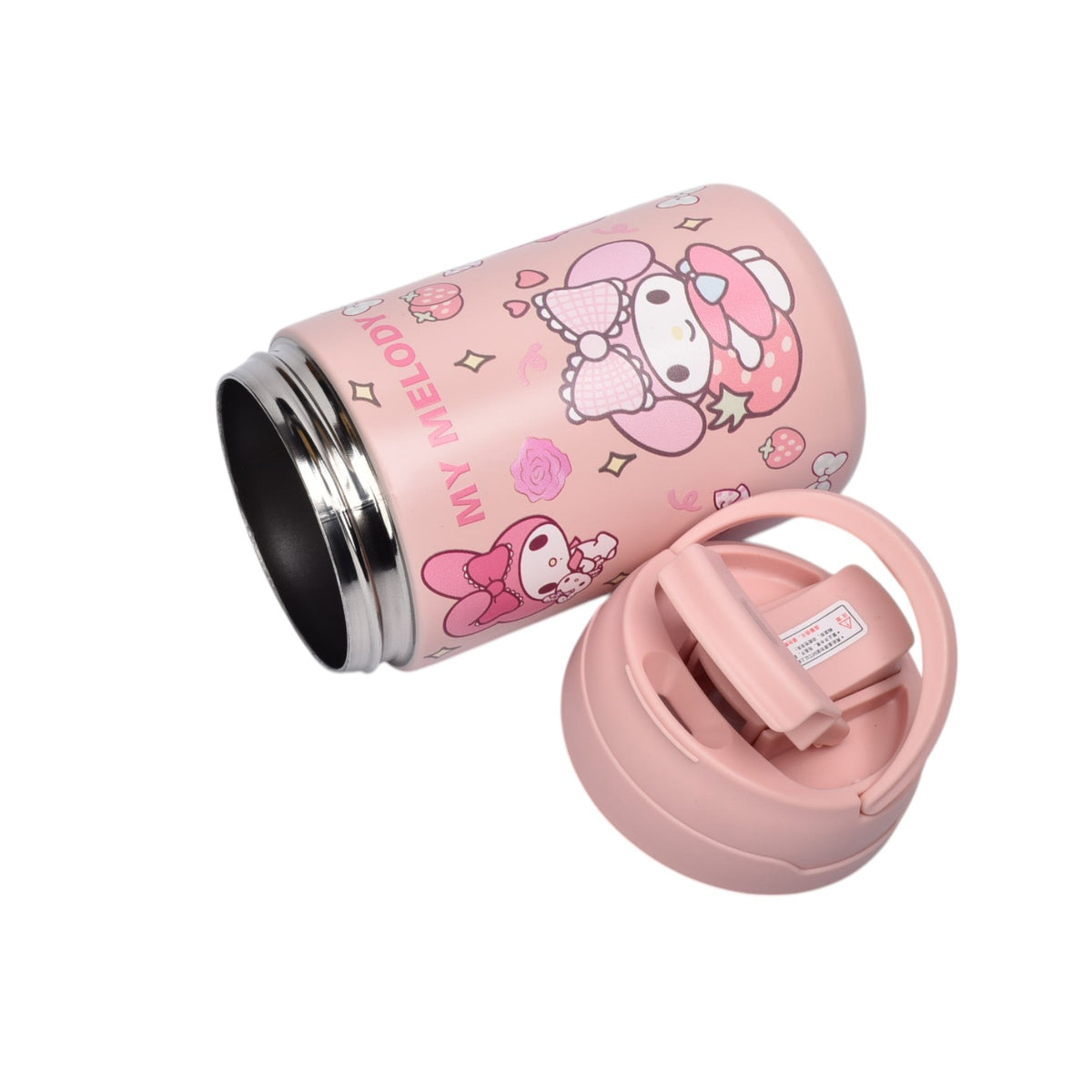 termo metalico 500ml personaje dim:8x8x15