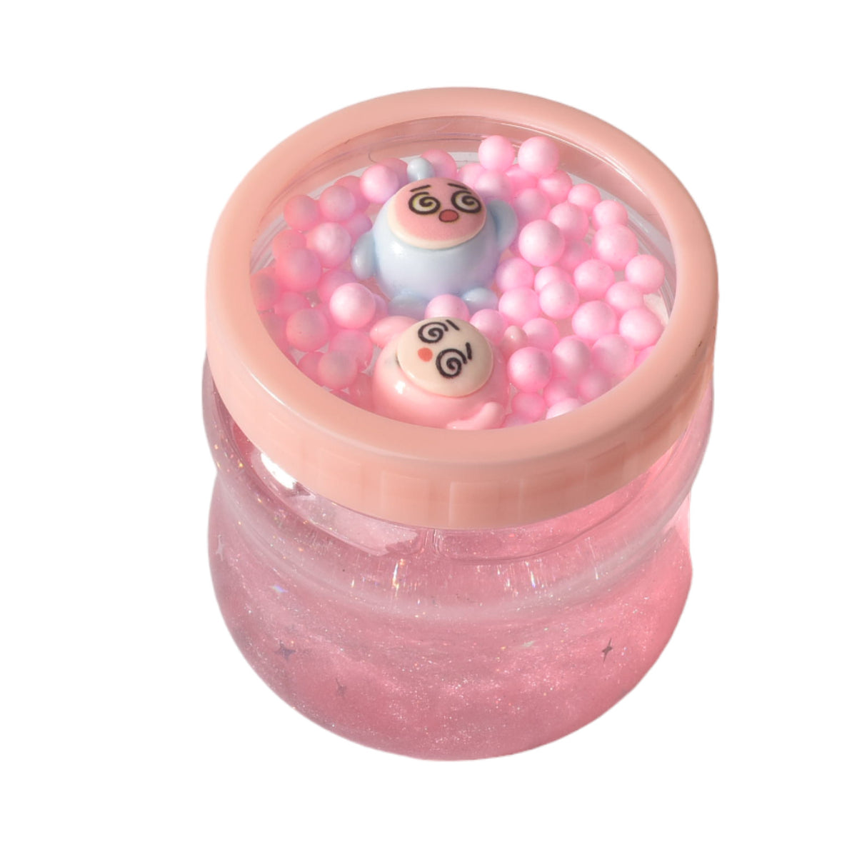 slime con pepitas escarchado gel moldeable dim:7cm