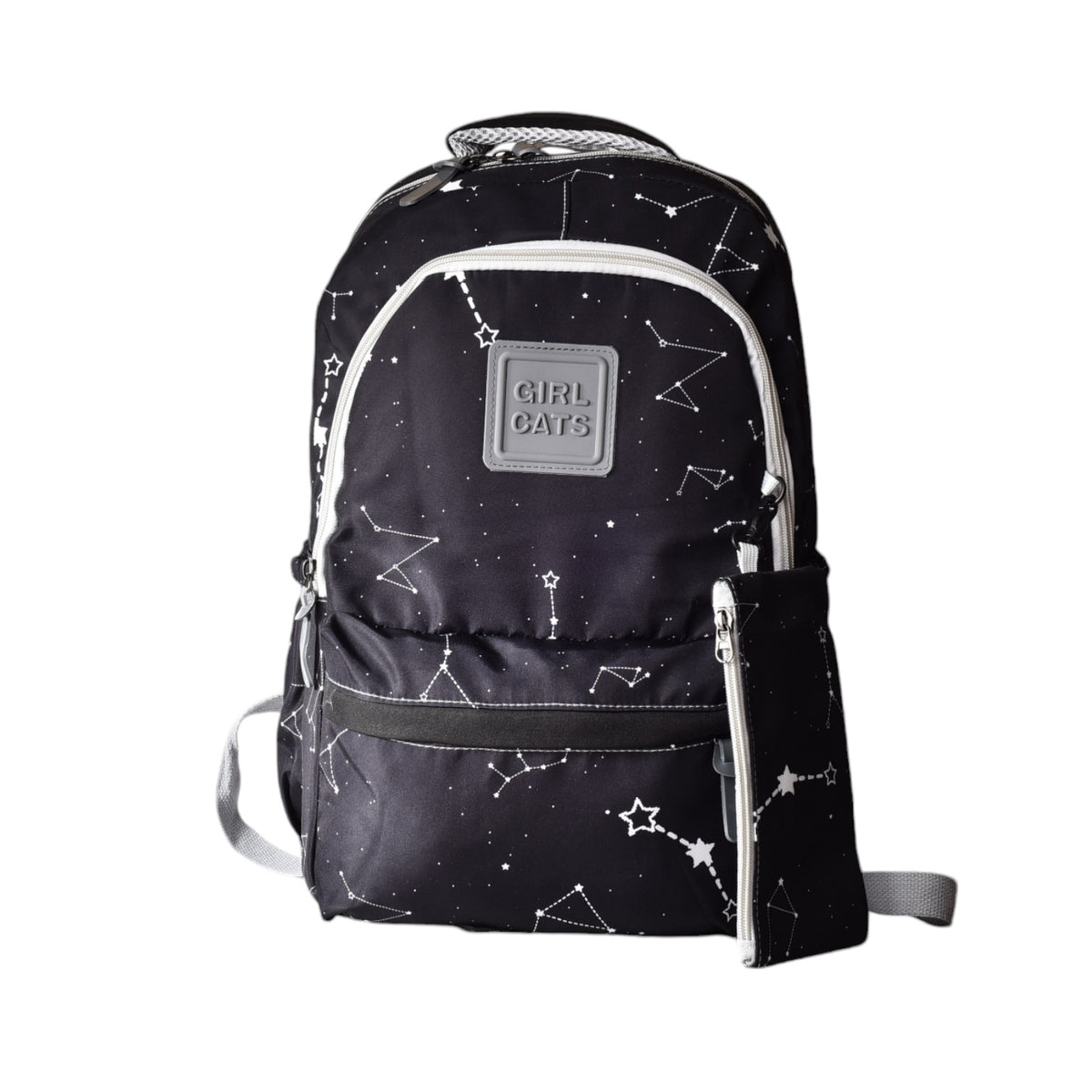 maleta morral  en poliester con cartuchera
