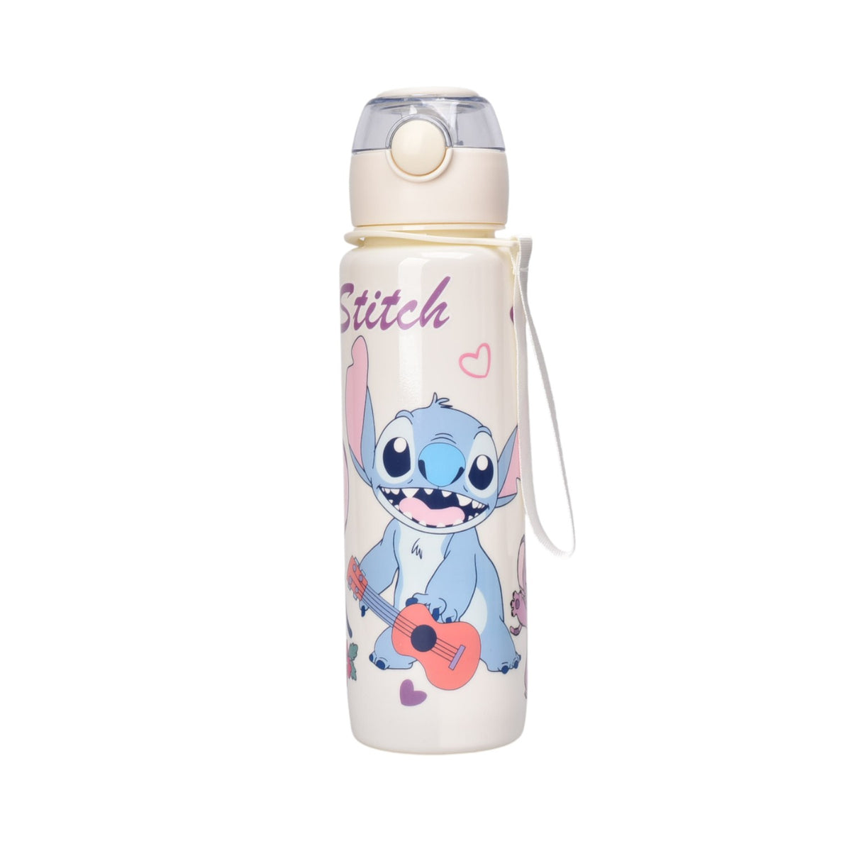 botella de agua 700ml personaje plastica dim:6x6x25