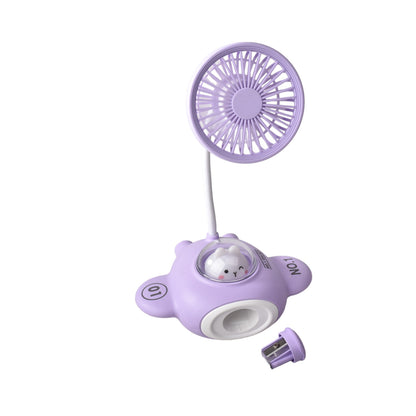 VENTILADOR RECARGABLE PLASTICO CON CABLE USB