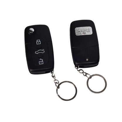 LLAVERO BROMA SHOK FORMA LLAVE CARRO PLASTICO+METAL