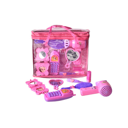 SET DE MAQUILLAJE PARA NIÑA DIM:19.5X23X5CM