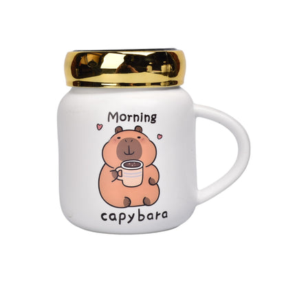 MUG POCILLO CERAMICA DISEÑOS CAPYBARA 450ML DIM:8X10