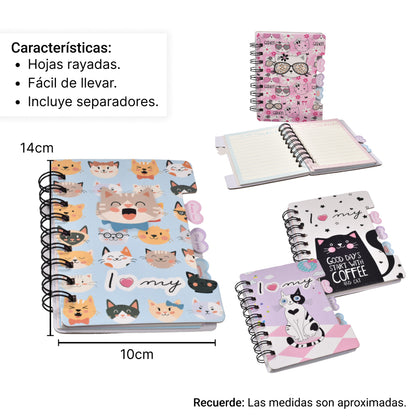 DIARIO PARA NIÑA GATOS
