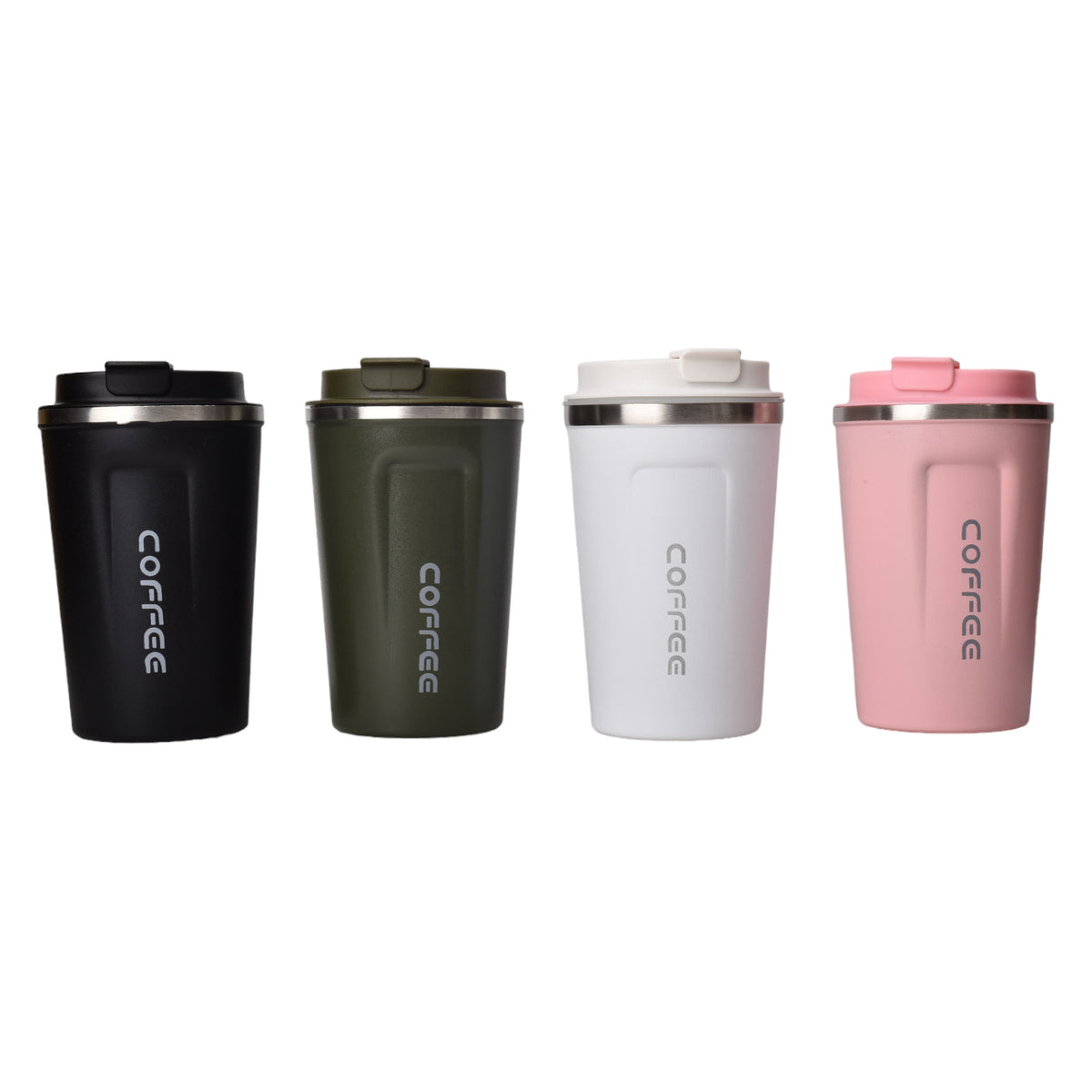 termo metalico mug 350ml bebidas calientes frias