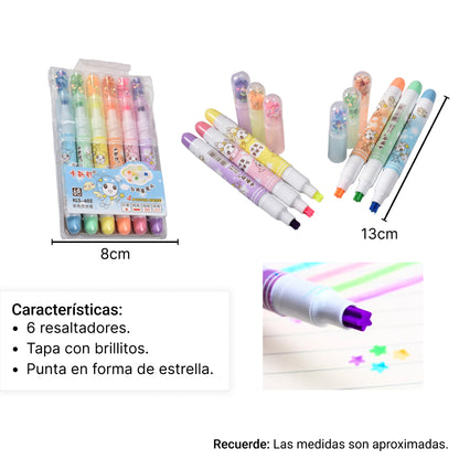 RESALTADOR X 6 PCS