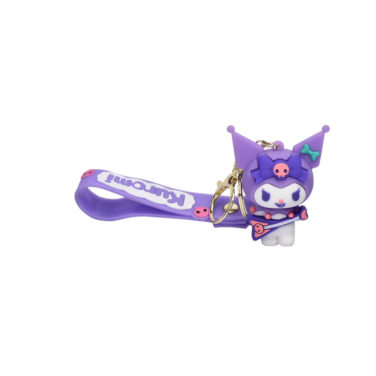 llavero silicona kuromi personaje dim:5