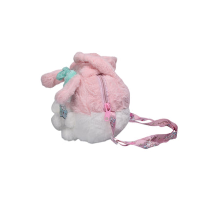 BOLSO CARTERA PERSONAJE NIÑA DE PELUCHE