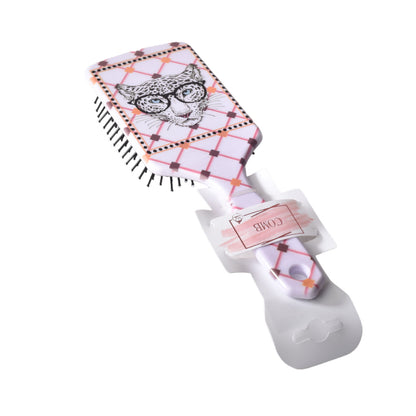 CEPILLO PLASTICO PARA CABELLO VARIOS DISEÑOS DIM:7X24X4