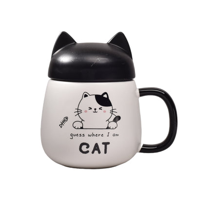 MUG POCILLO CERAMICA FORMA  DE GATO 500ML DIM:10*10*13