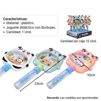 JUGUETE BURBUJAS FORMA DE OSO
