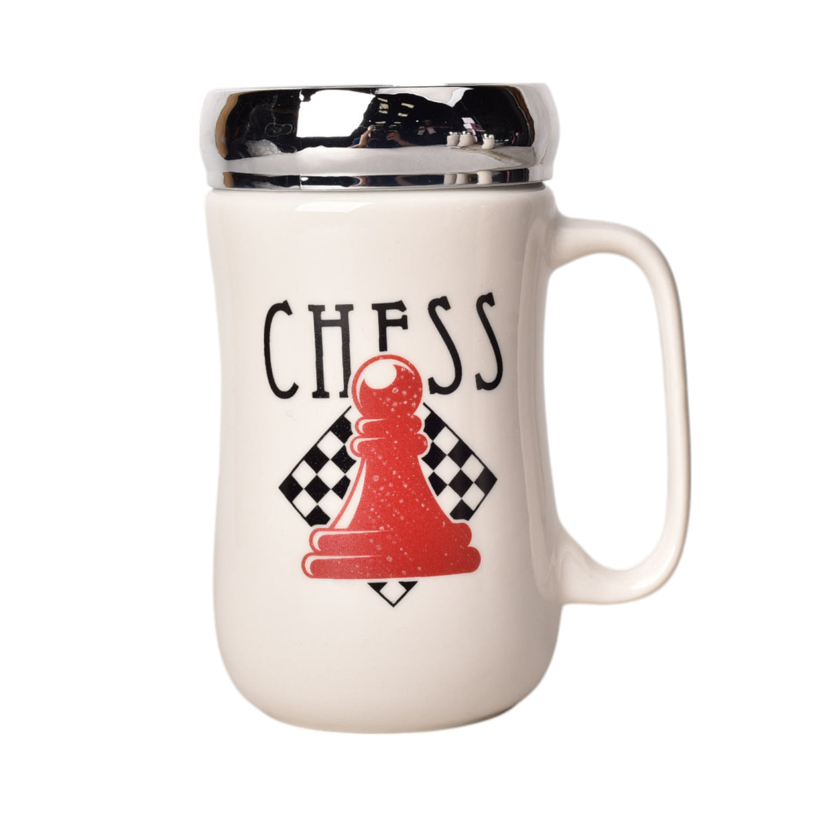 mug pocillo ceramica con tapa diferentes diseños 440ml dim:8