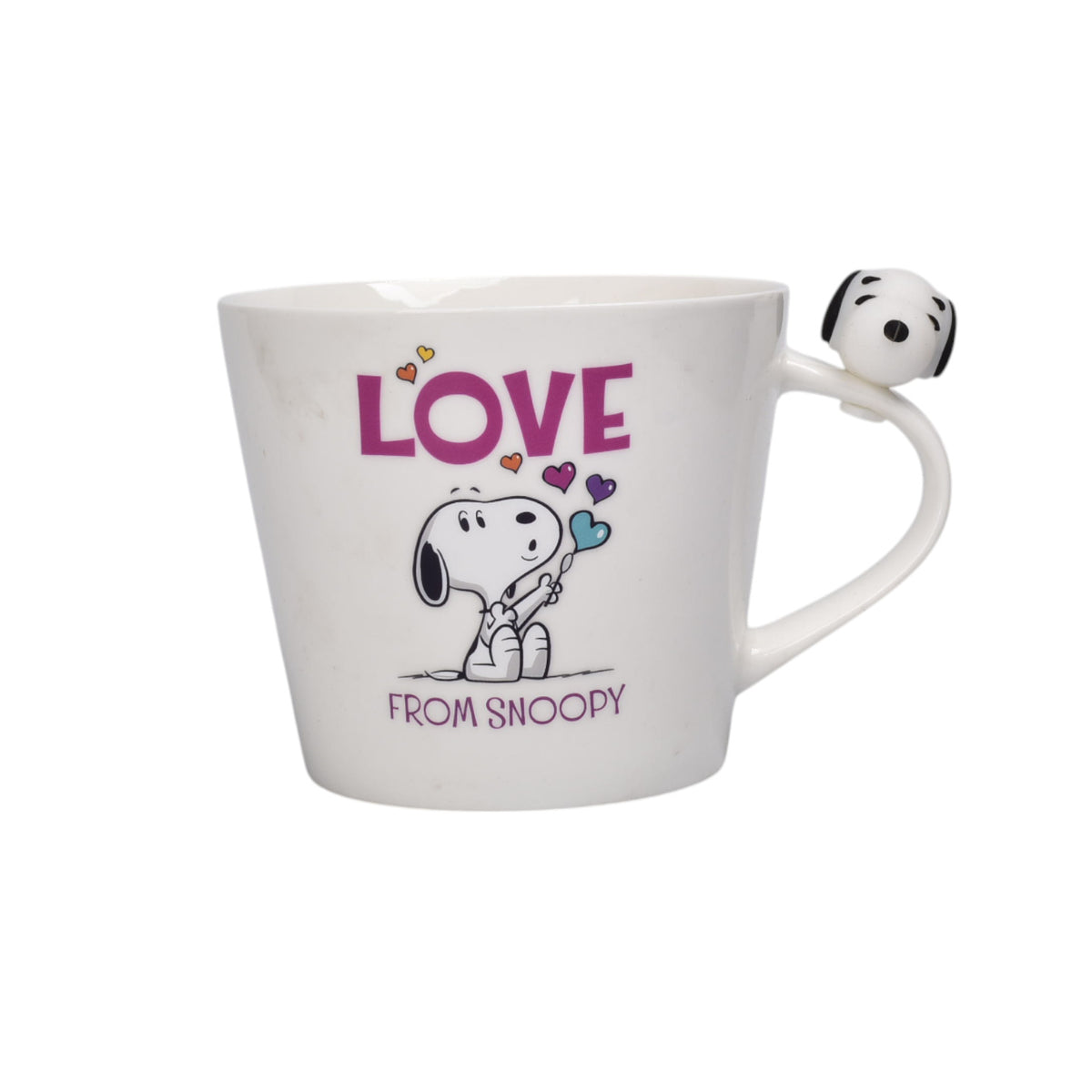 mug pocillo de ceramica blanco personaje 500ml dim:10x10x9