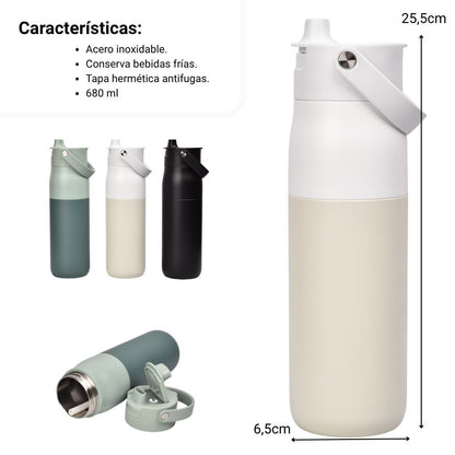 TERMO ACERO INOXIDABLE 680ML
