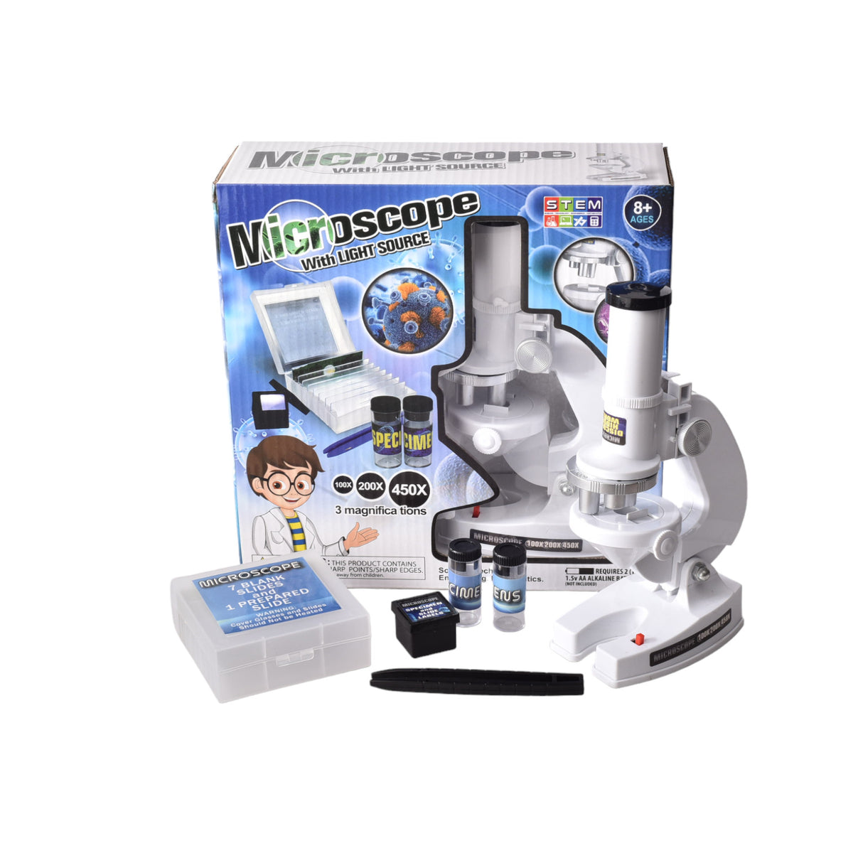 microscopio portatil para niños
