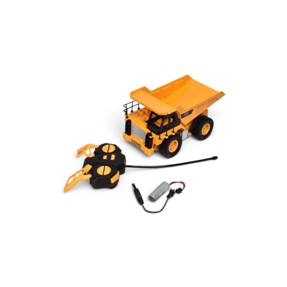 volqueta de construccion a control remoto dim:  11*20*14.5cm
