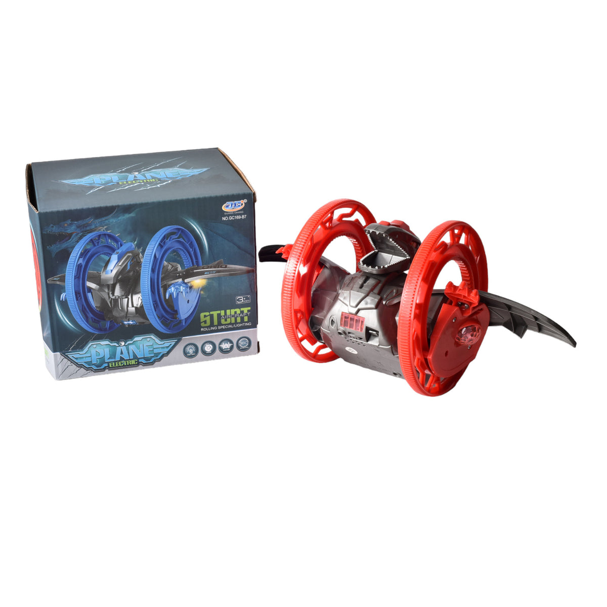 juguete plastico con movimiento luces y sonido