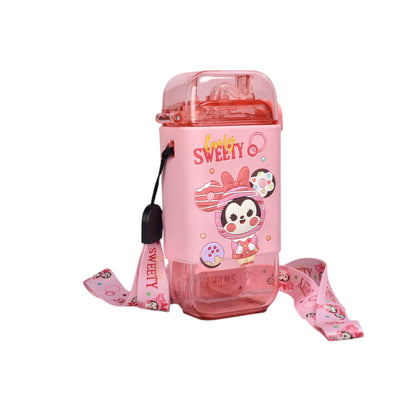 BOTELLA DE AGUA 280ML PERSONAJE PLASTICO