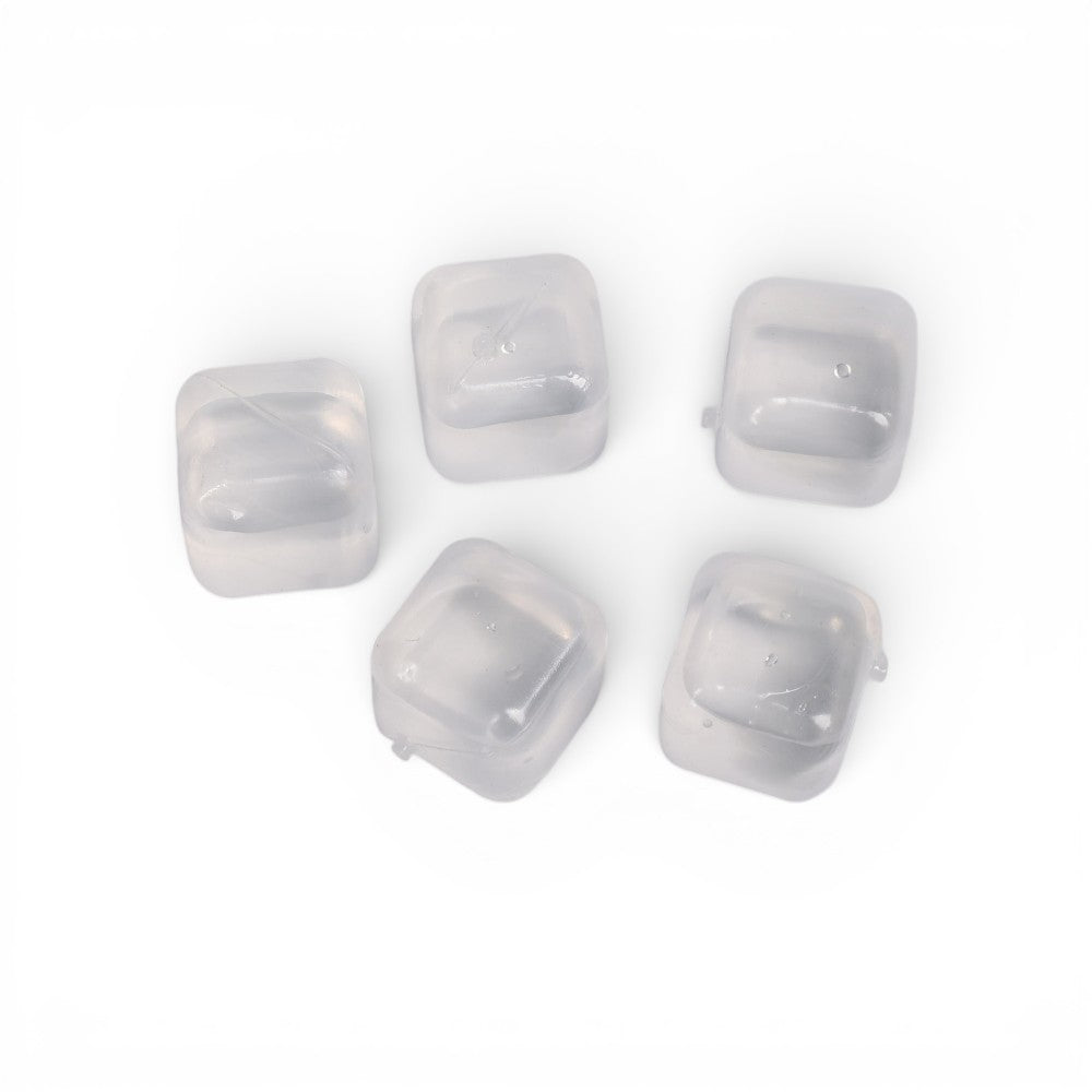 set 20und cubos de hielo transparente reutilizable plastico para bebida fria