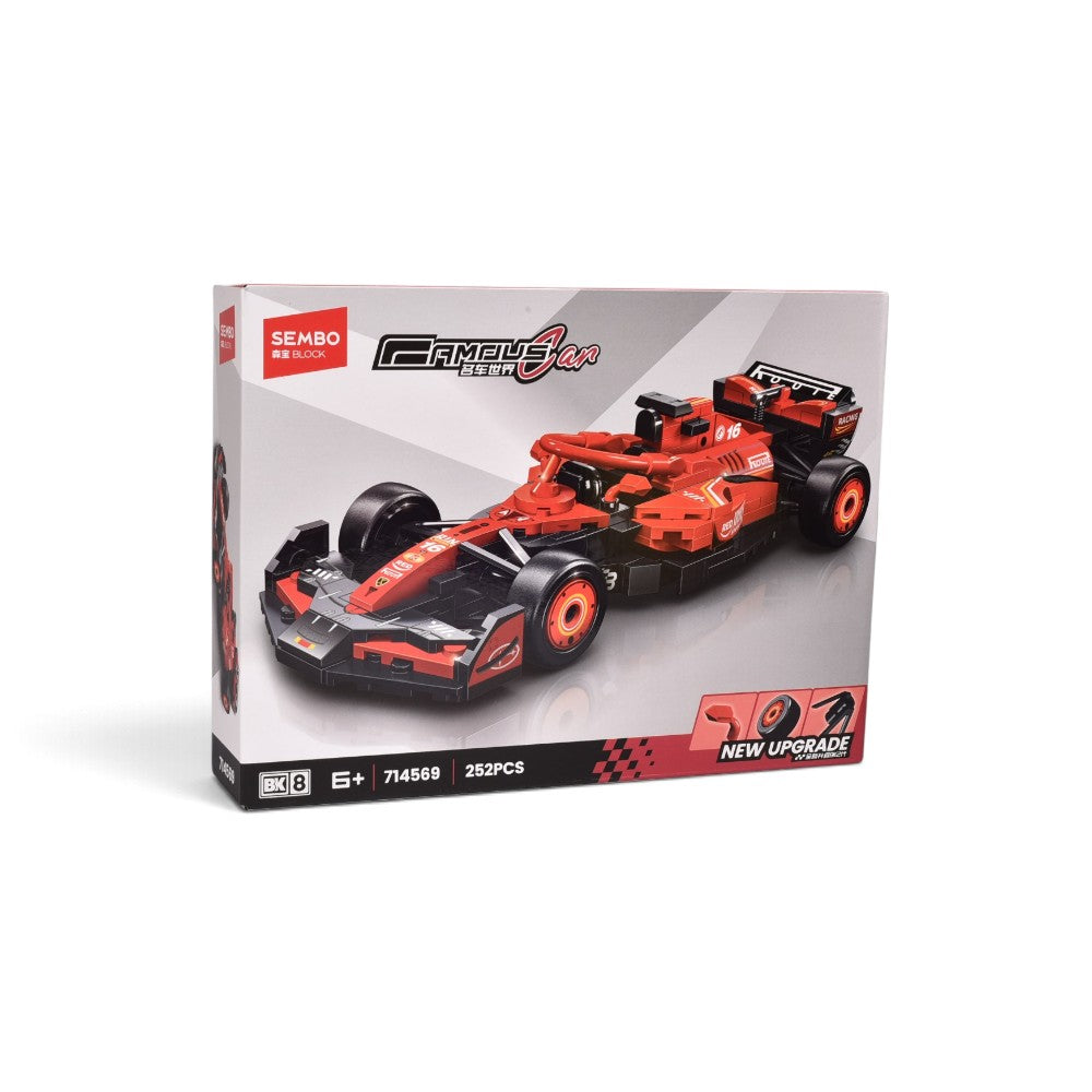 juguete armable carro f1 coleccionable dim: 30*22*5.8