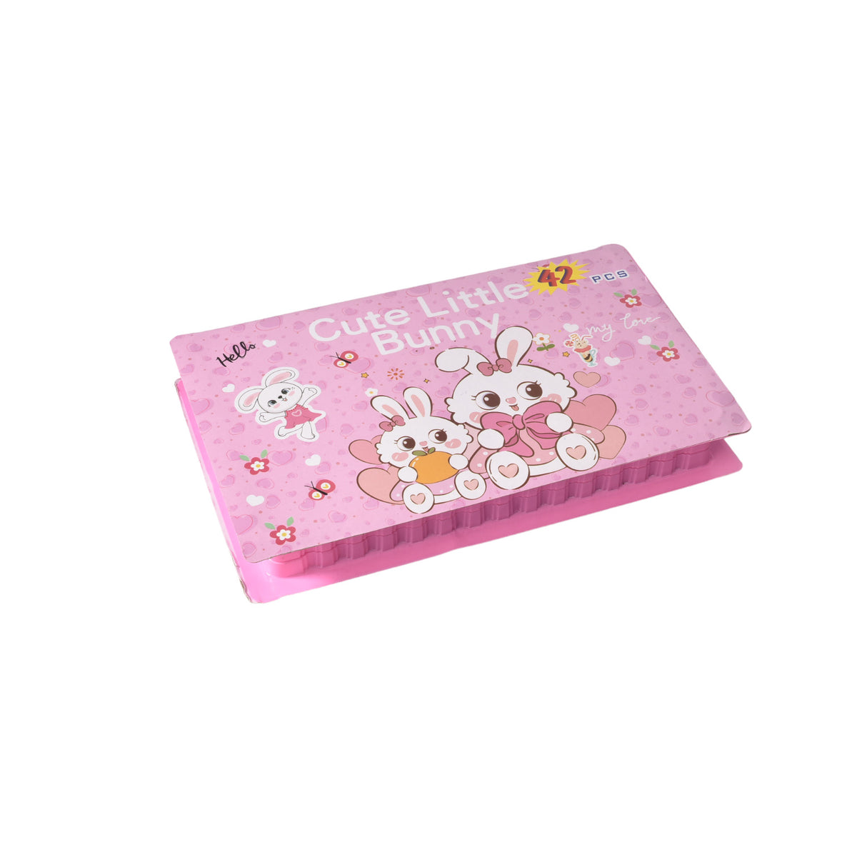 set caja de 42 kit pcs herramientas de pinturas dim:22x13x3