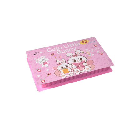 SET CAJA DE 42 KIT PCS HERRAMIENTAS DE PINTURAS DIM:22X13X3