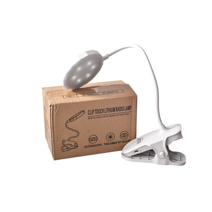LAMPARA LED RECARGABLE CON CABLE USB BLANCO