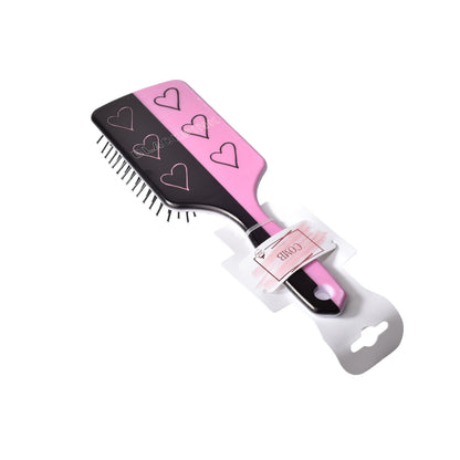 CEPILLO PLASTICO PARA CABELLO VARIOS DISEÑOS DIM:7X24X4