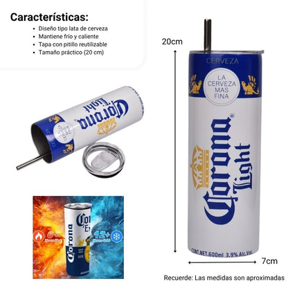 TERMO ACERO INOXIDABLE 600ML