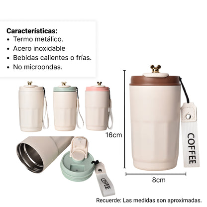 TERMO METALICO 420ML