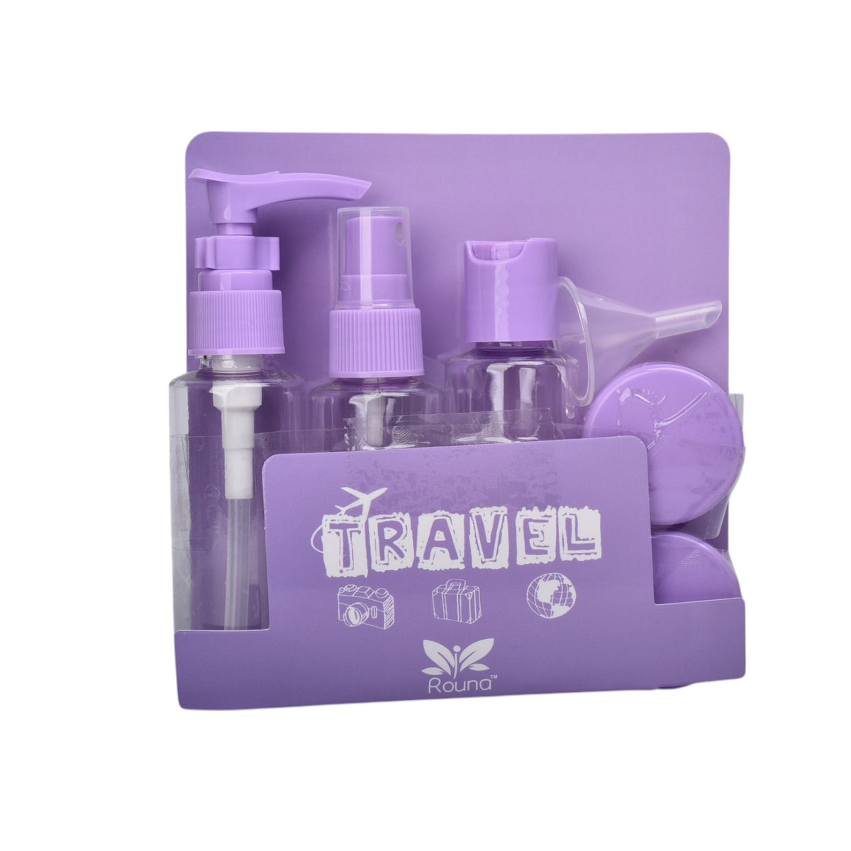 kit 6 envases recargables viajero plastico 50ml dim:15x16x3