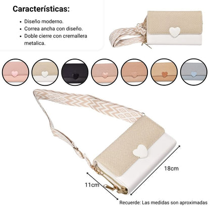 BOLSO LIGERO MUJER DIM: 18X11X4