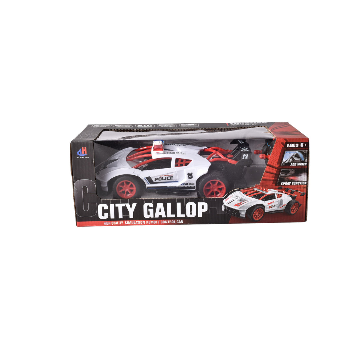 juguete carro con control remoto recargable  pllastico