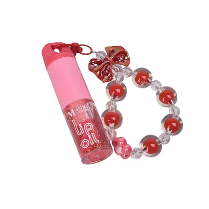 LLAVERO CON BRILLO PLASTICO DIM:9X2