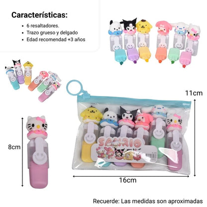 RESALTADOR X 6PCS