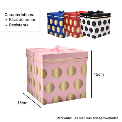CAJA REGALO DIM:15X15X15CM