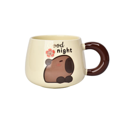 MUG POCILLO CERAMICA DISEÑO CAPYBARA 380ML DIM:8X8X8