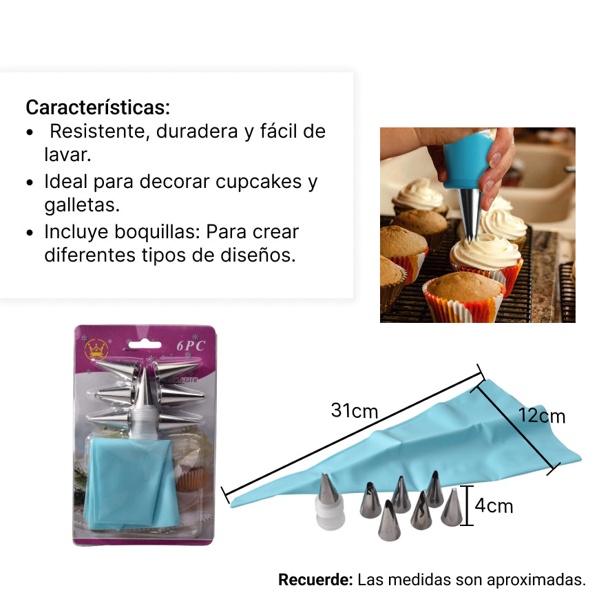kit decoracion pasteles