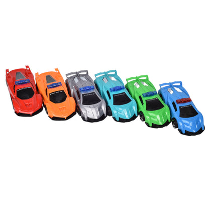 JUGUETE SET POR 6 UNIDADES CARROS COLECCION PLASTICO DIM:35X3X20