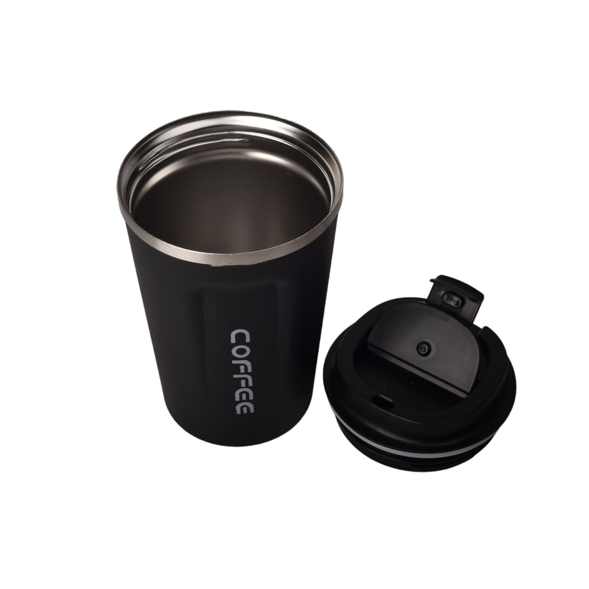 termo metalico mug 350ml bebidas calientes frias