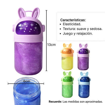 SLIME FORMA DE MARCIANO GEL MOLDEABLE DIM:5CM