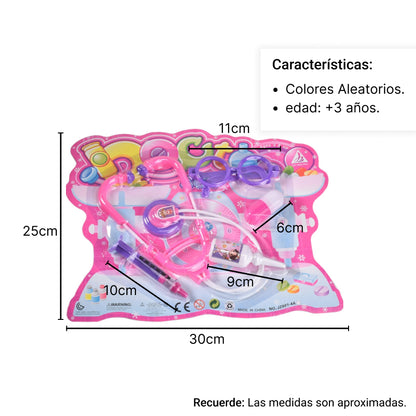 SET DOCTOR KIT JUGUETE MEDICO PARA NIÑAS