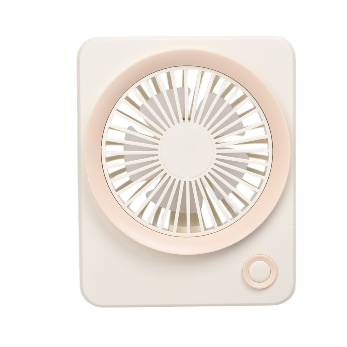 ventilador cuadrado plastico recargable dim:11x9x4