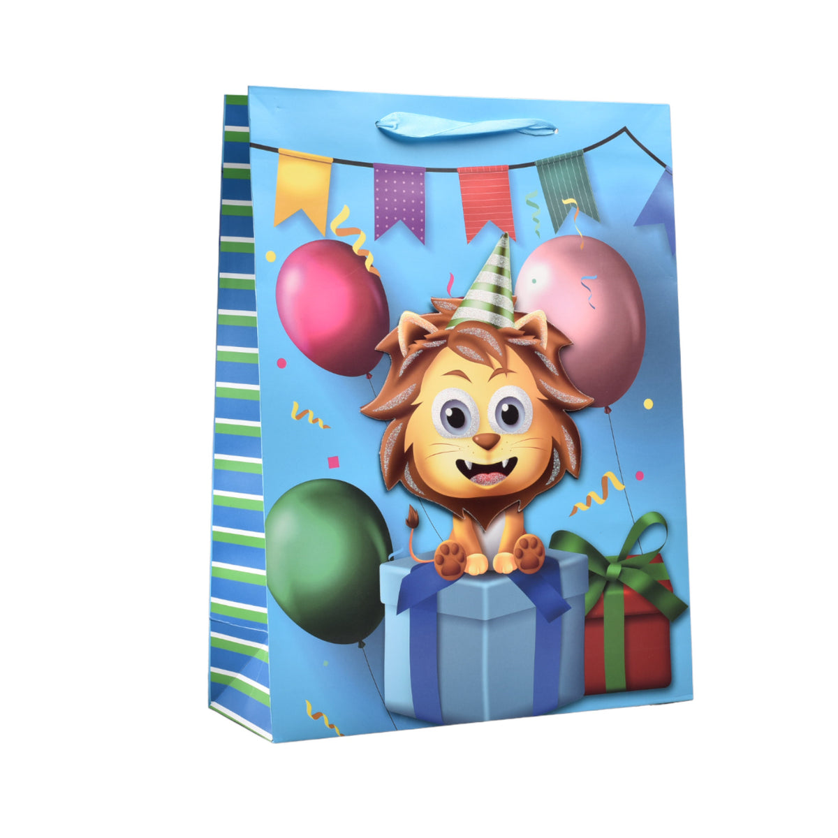 bolsa regalo en papel niños tamaño grande