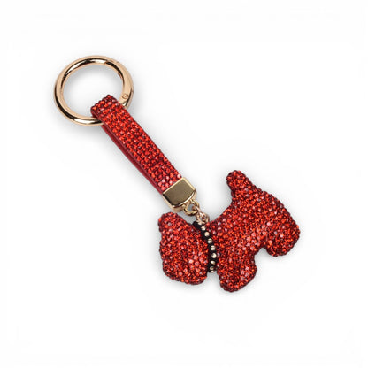 LLAVERO RESINA Y METAL DISEÑO DE PERRO DIM:5X4