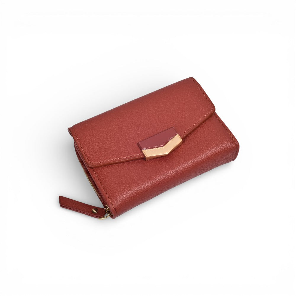 billetera para dama sintetico dim:14x9x3
