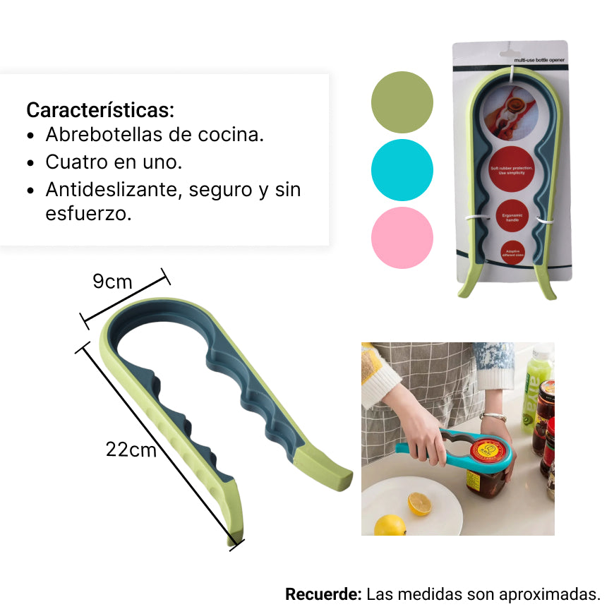 abre facil antideslizante frascos y botellasssss