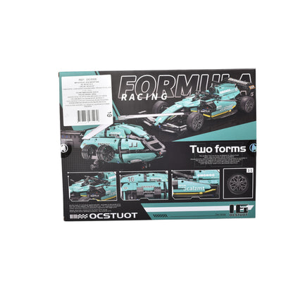 BLOQUES FICHAS ARMABLE 1240PCS CARRO Y HELICOPTERO DIM:40X31X8