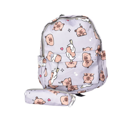 MORRAL MALETA POLIESTER VARIOS COLORES DIM:34X28X13